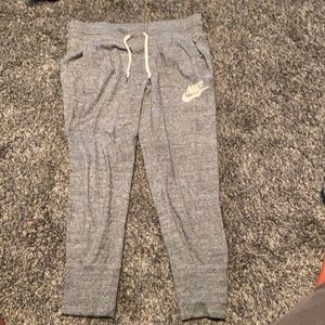 Nike sweat capris